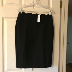 Ann Taylor new with tags black pencil skirt